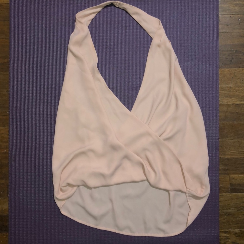 Forever 21 Blush Pink Halter Top